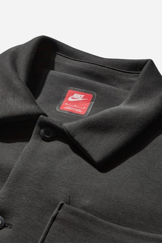 Sovracamicia regular in pile Tech - Antracite - Nike