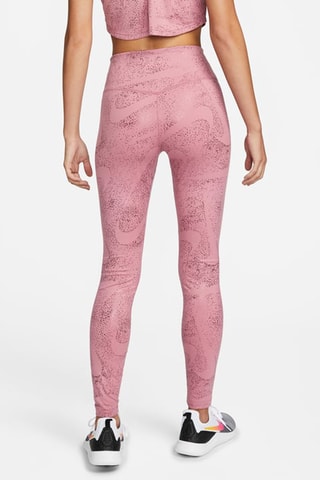Leggings da training a vita alta - Rosa antico - Nike