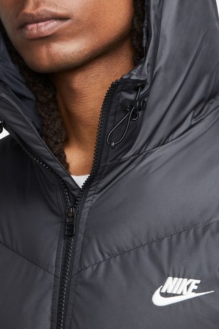Piumino lungo con cappuccio PrimaLoft® - Nero - Nike