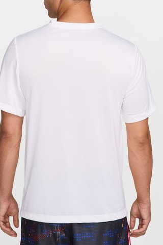 T-shirt da basket - Bianco - Nike