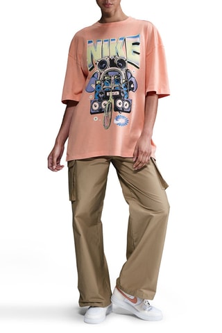 T-shirt oversize - Salmone - Nike