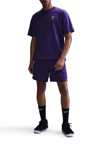 T-shirt da basket - Viola - Nike