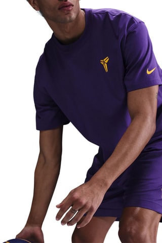 T-shirt da basket - Viola - Nike