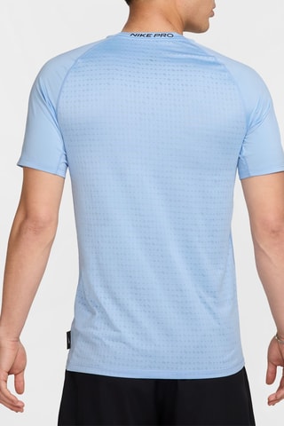 T-shirt slim - Azzurro - Nike