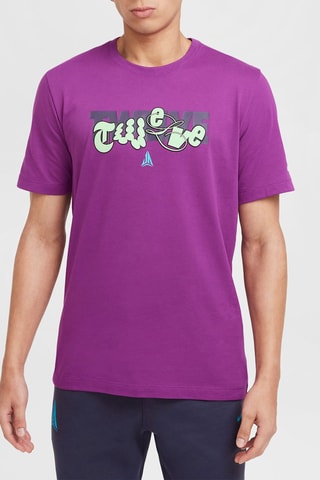 T-shirt da basket Ja Morant - Viola - Nike