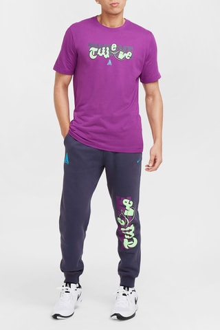T-shirt da basket Ja Morant - Viola - Nike