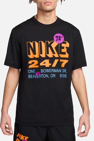 T-shirt da fitness - Nero - Nike