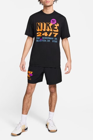 T-shirt da fitness - Nero - Nike