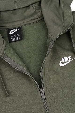 Felpa con cappuccio - Verde scuro - Nike