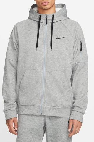 Felpa in pile da training - Grigio scuro melange - Nike