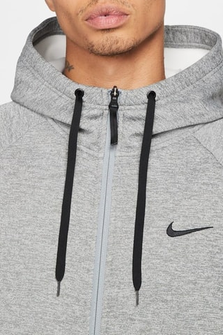 Felpa in pile da training - Grigio scuro melange - Nike