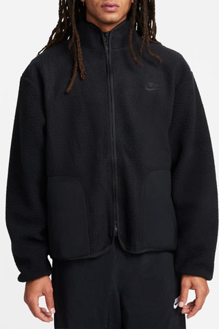 Felpa in pile - Nero - Nike