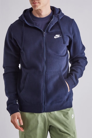 Felpa con cappuccio - Navy - Nike