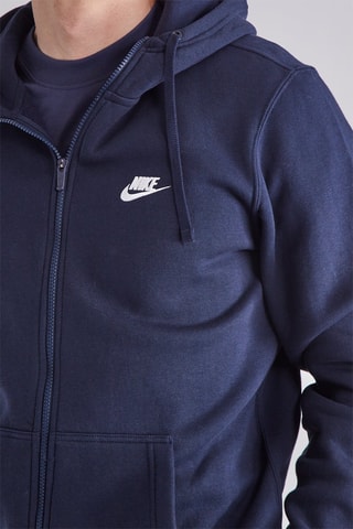 Felpa con cappuccio - Navy - Nike