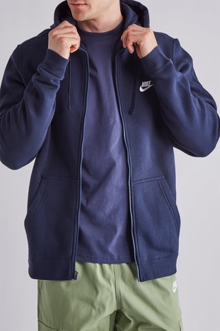Felpa con cappuccio - Navy - Nike