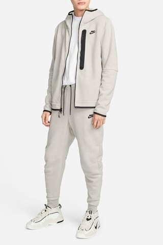 Felpa in pile con cappuccio - Grigio - Nike