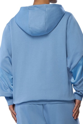 Felpa con cappuccio - Blu