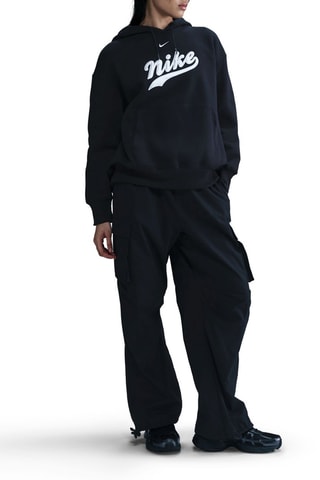 Felpa in pile con cappuccio Phoenix - Nero - Nike