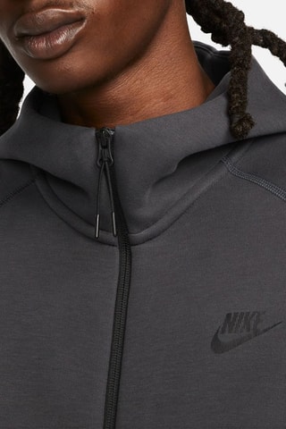 Felpa in pile con cappuccio Tech - Grigio - Nike