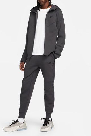 Felpa in pile con cappuccio Tech - Grigio - Nike
