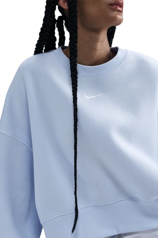 Felpa in pile - Celeste - Nike