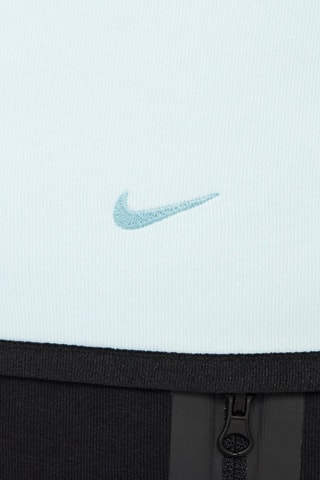 Felpa in pile con cappuccio - Blu chiaro - Nike