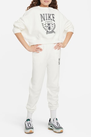 Felpa in pile - Bianco - Nike