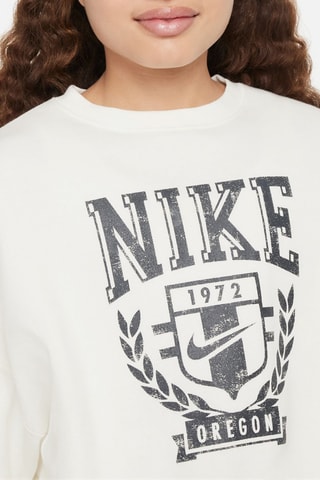 Felpa in pile - Bianco - Nike