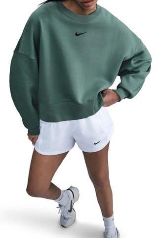 Felpa in pile - Verde - Nike