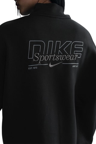 Felpa in pile - Nero - Nike