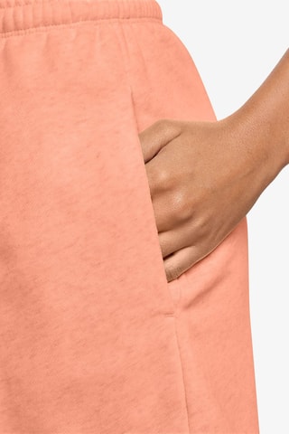 Shorts sportivi in pile - Rosa - Nike