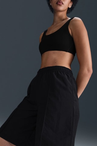 Shorts a vita alta - Nero - Nike