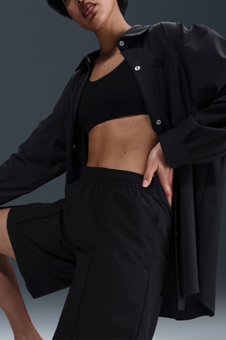 Shorts a vita alta - Nero - Nike