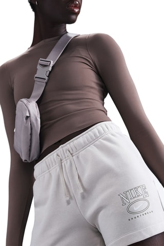 Shorts in pile - Bianco - Nike