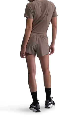 Shorts da running 2 in 1 - Marrone - Nike