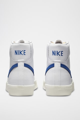 Sneakers in pelle Blazer - Bianco e blu - Nike