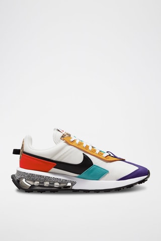Air Max Pre-Day SE Safari in pelle scamosciata - Bianco e nero
