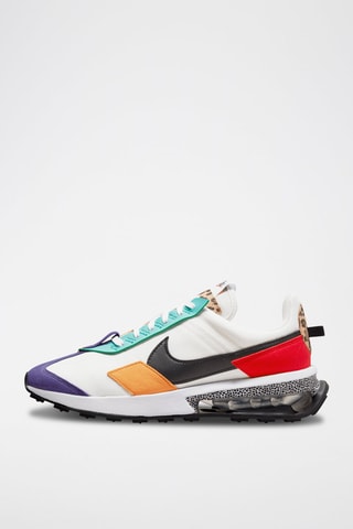 Air Max Pre-Day SE Safari in pelle scamosciata - Bianco e nero