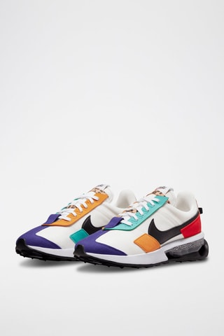 Air Max Pre-Day SE Safari in pelle scamosciata - Bianco e nero