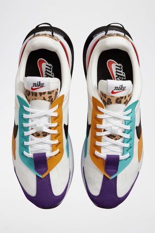 Air Max Pre-Day SE Safari in pelle scamosciata - Bianco e nero