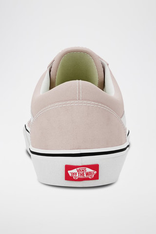 Sneakers in pelle Old Skool Rosa e bianco