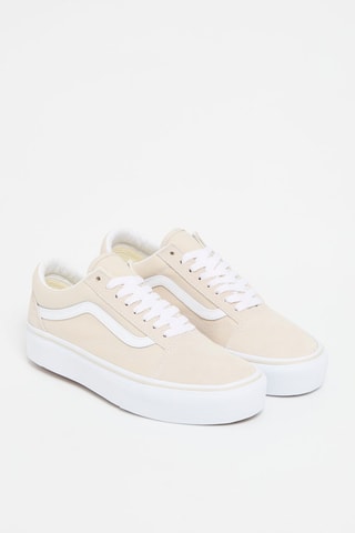 Sneakers platform in pelle scamosciata UA Old Skool  - Beige