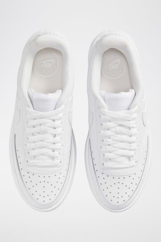  Nike Court Vision Alta in pelle - Bianco