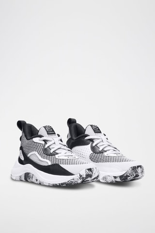 Chaussures montantes de basketball  - Blanc