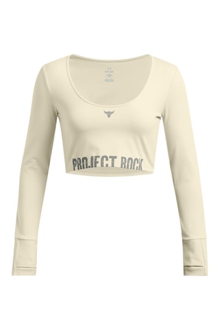 Crop-top - Beige clair