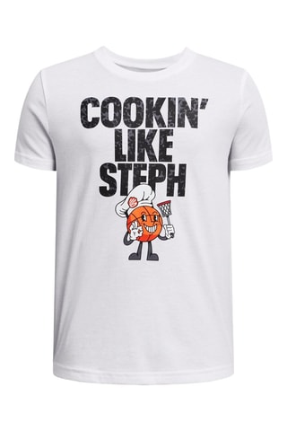 T-shirt de basketball Stephen Curry - Blanc