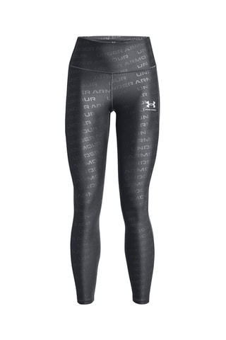 Legging d’entraînement taille haute Armour Emboss - Gris foncé
