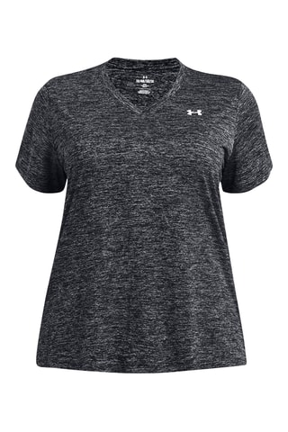 T-shirt ample d’entrainement Tech - Noir chiné