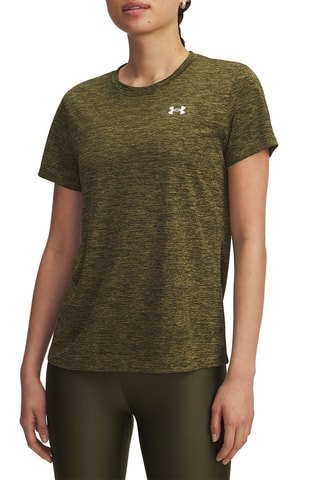 T-shirt ample Tech - Kaki chiné