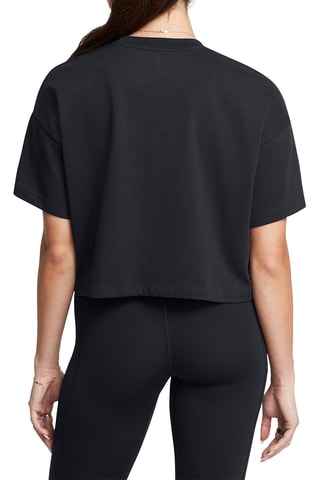 T-shirt cropped Energy Graphics - Noir